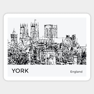 York England Sticker